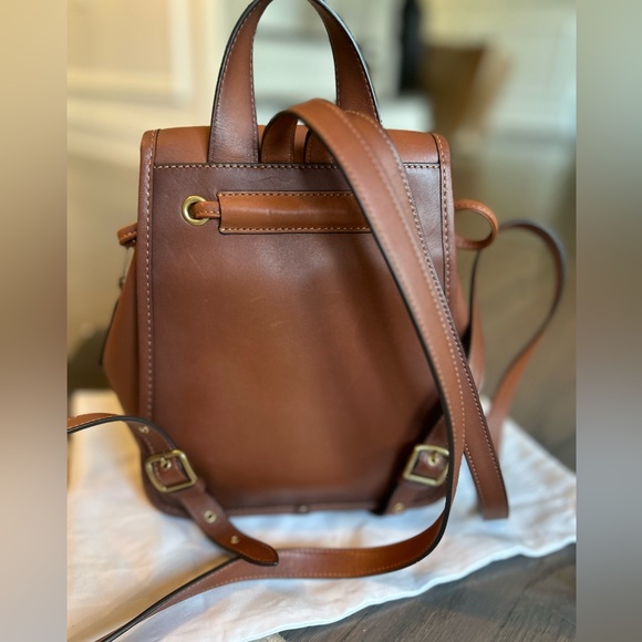 COACH Originals Turnlock Backpack Saddle - Picture 9 of 10